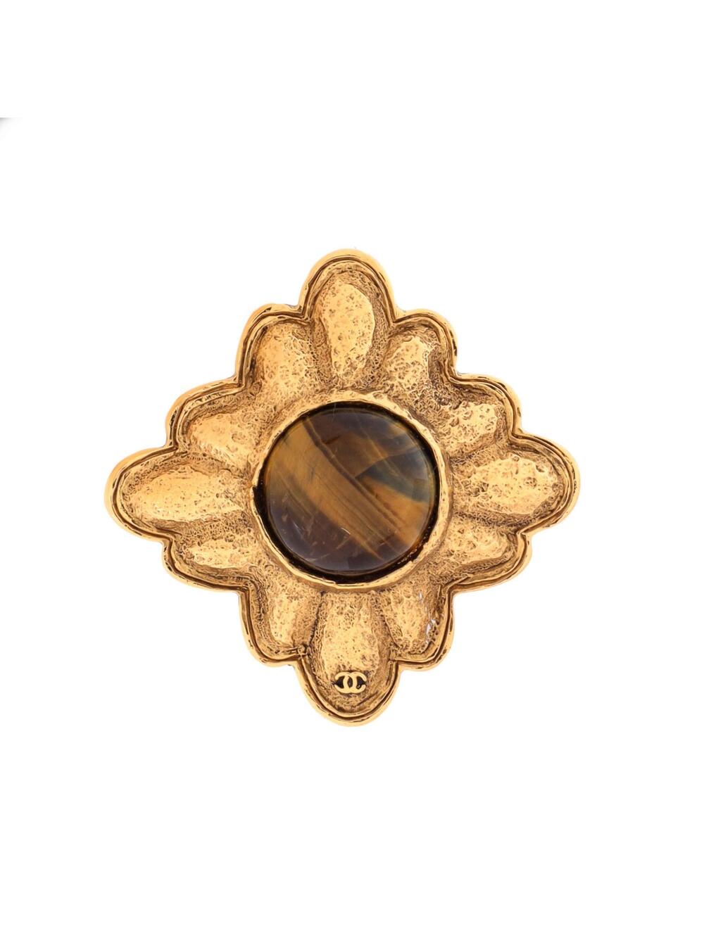 Chanel Vintage Baroque Brooch Metal #253064C96B